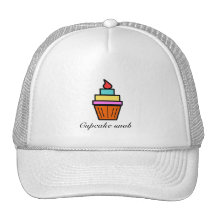 Cupcake snob layered cupcake hat