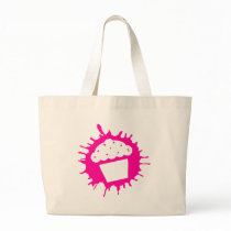 cupcake splatz canvas bags