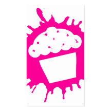 cupcake splatz business cards
