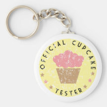 Cupcake Tester Keychain