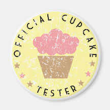 Cupcake Tester Magnet