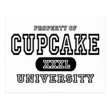 Cupcake University Postcards