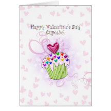 cupcake valentine greeting cards