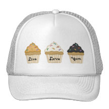 Cupcake Yum Hats