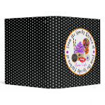Cupcakes and Candy Halloween Recipe Binder