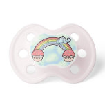 cupcakes at the end of the rainbow pacifiers