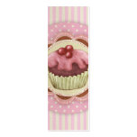 Cupcakes Bookmark Business Cards