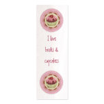 Cupcakes Bookmark Business Card Templates