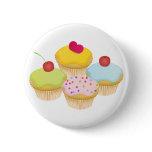 Cupcakes Pinback Button