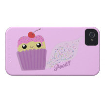 Cupcakes Fart Sprinkles Case-Mate iPhone 4 Case