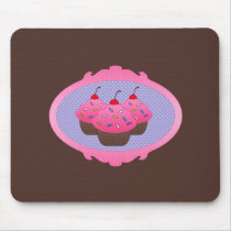 Cupcakes in a Frame Mouse Pad