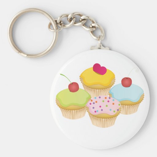 Cupcakes Keychain