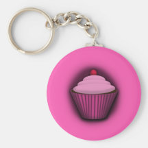 Cupcakes Rock! Key Chain