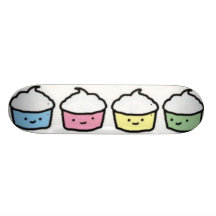 cupcakes skateboard decks