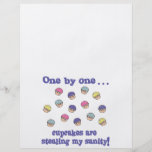 Cupcakes Stealing my Sanity Flyer