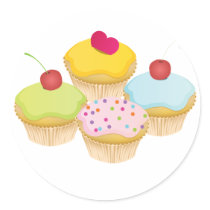 Cupcakes Sticker