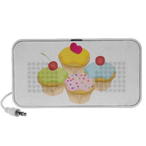 Cupcakes Travel Speakers