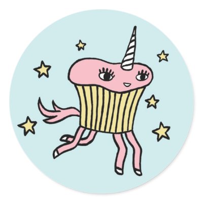 Cupcakicorn stickers by lizin8or