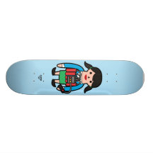 CUPCO SUICIDE GIRL DECK CUSTOM SKATEBOARD
