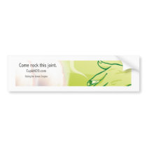 Cupid420.com "Rock this Joint" sticky icky sticker Bumper Stickers