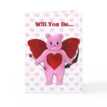 Cupid Bear Card