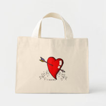 Cupid Calling Tote Bag