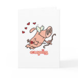 Cupid "Cupig" Valentines Day design Cards