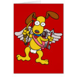 Cupid Dog Card
