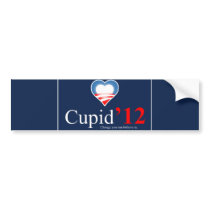 cupid for president 2012 bumper sticker