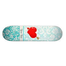 Cupid Heart & Arrow; Cute Skate Board Decks