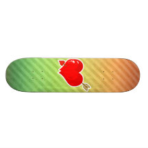Cupid Heart & Arrow Design Skateboard Decks