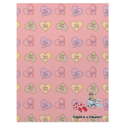 cupid is a cheater letterhead template by doonidesigns