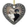 CUPID LACE HEART PHOTO TEMPLATE CHRISTMAS TREE ORNAMENT
