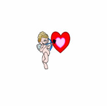Cupid magnet photo cut out