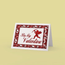 Cupid Valentine cards