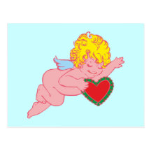 Cupido cupid postkarte