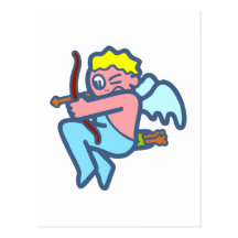 Cupido cupid postkarte