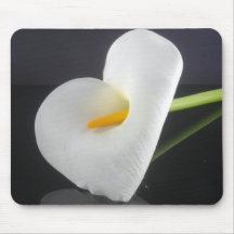 Cupid's Arrow in Lily's Heart Mousepad