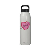 Cupid's Heart Liberty Bottle Reusable Water Bottles