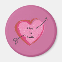 Cupid's Heart Magnet