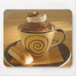 CUPpacino Caramel Cupcake Mouse Pad