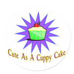 Cuppy Cake stickers