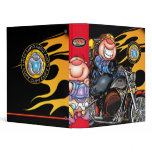 CUPY motorcycles 3 Ring Binders