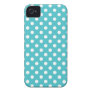 Curacao Blue Polka Dot Iphone 4/4S Case