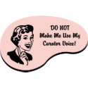 Curator Voice t-shirts