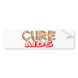 Cure Aids Bumper Sticker