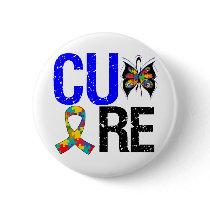 Cure Autism Button
