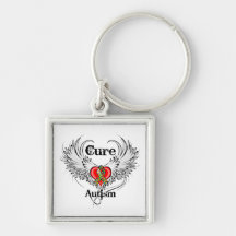 Cure Autism Keychains