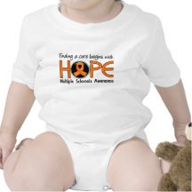 Cure Begins With Hope 5 Multiple Sclerosis T Shirts