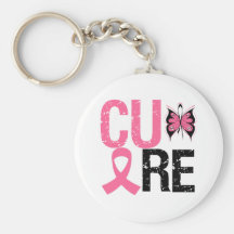 Cure Breast Cancer Key Chain